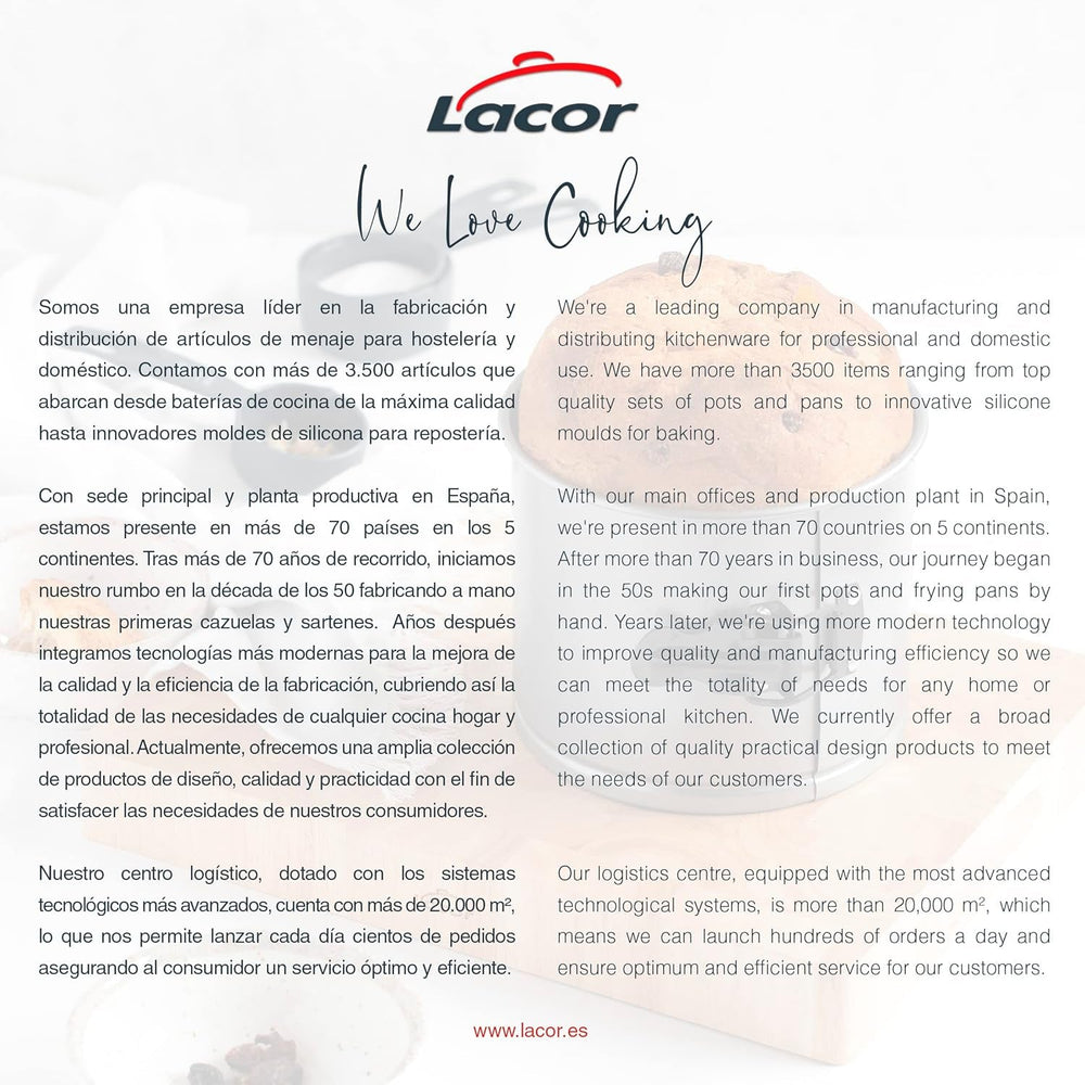 Panettone-Form, abnehmbar, Kohlenstoffstahl, antihaftbeschichtet, Durchmesser 16 cm, Volumen 2 Liter. Backformen und Tabletts Naty Shop