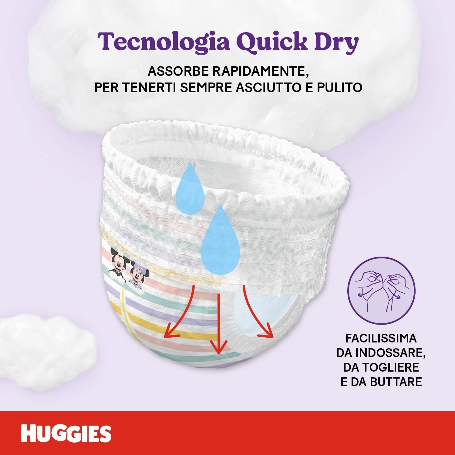 Scutece Huggies Ultra Comfort, mărimea 5 (12-17 kg), pachet de 56