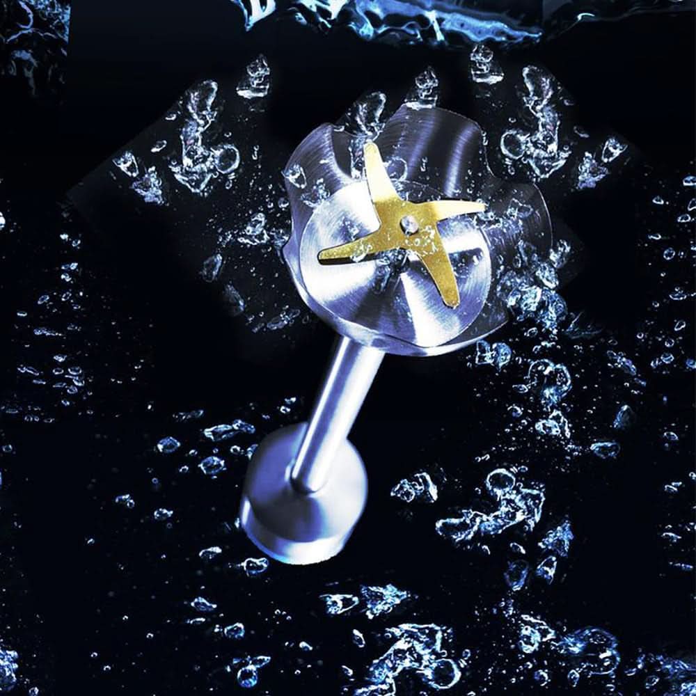 Cecotec Hand- Mixer Powergear 1500 - Klingen Aus Titanium Beschichtung, 21 Geschwindigkeitsstufen, 1500 W, Inklusiv Glas Mit Deckel. (Schwarz Und Edelstahl, XL) Bucatarie Naty Shop