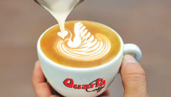 Boabe Quarta Caffè Sorte Rossa – cafea arabică și robustă, 250g, aromă puternică și energică – 10 pachete a câte 250g fiecare. Produsă în Apulia, Salento