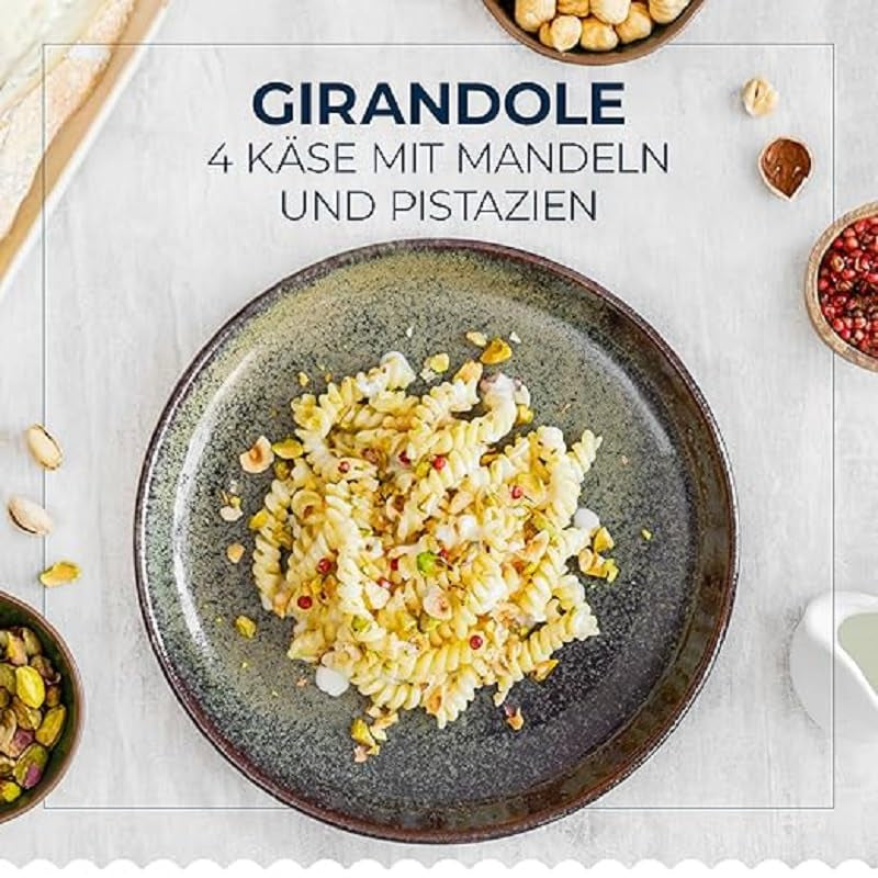 Paste Barilla Classic Girandole nr. 34, făcute din grâu dur de înaltă calitate, întotdeauna al dente (1 x 500 g)