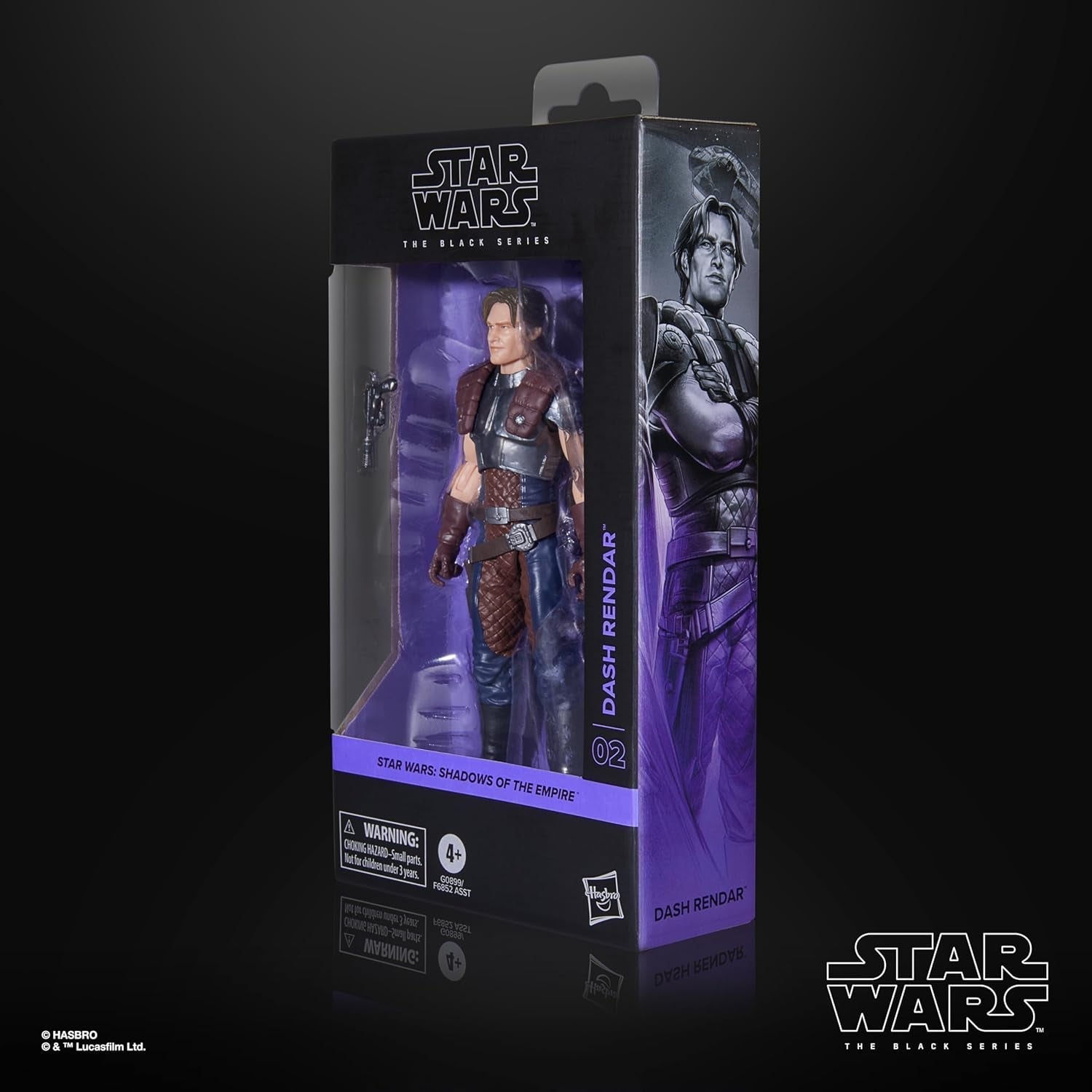 Star Wars Black Series Dash Rendar, Star Wars: Shadows of the Empire Sammelfigur (15 cm) Actionfiguren Naty Shop