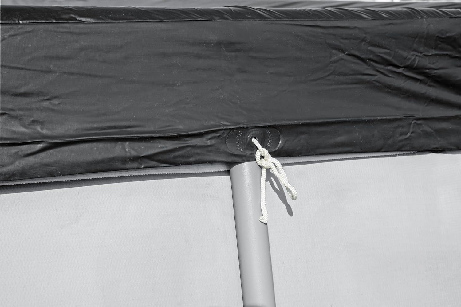 Prelată Bestway PVC 396 x 185 cm, neagră, dreptunghiulară