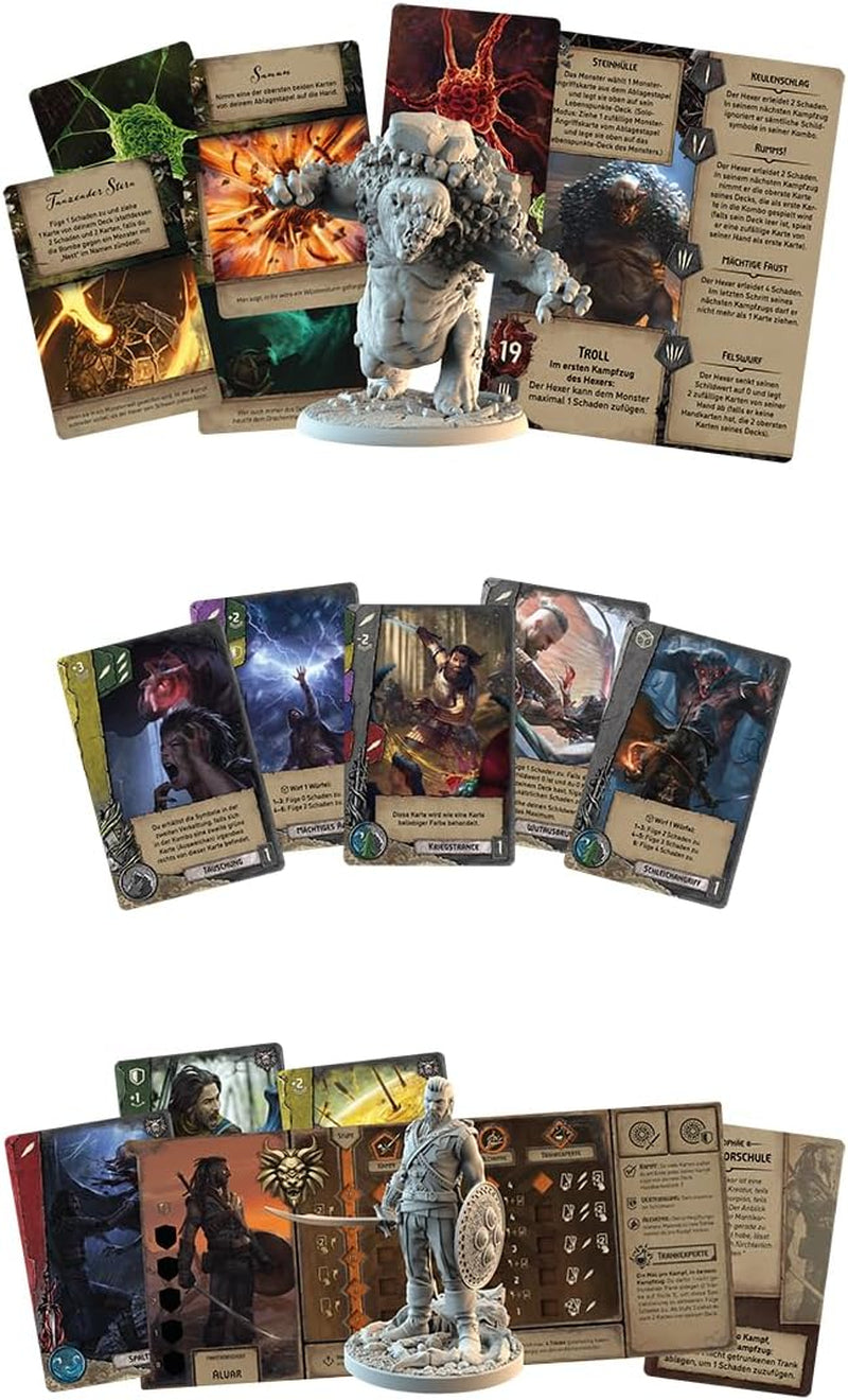 Gehen Sie an Bord, The Witcher: The Old World – Monster Hunt, Erweiterung, Expertenspiel, Brettspiel, 1-5 Spieler, ab 14 Jahren, 90-150 Minuten, deutsch