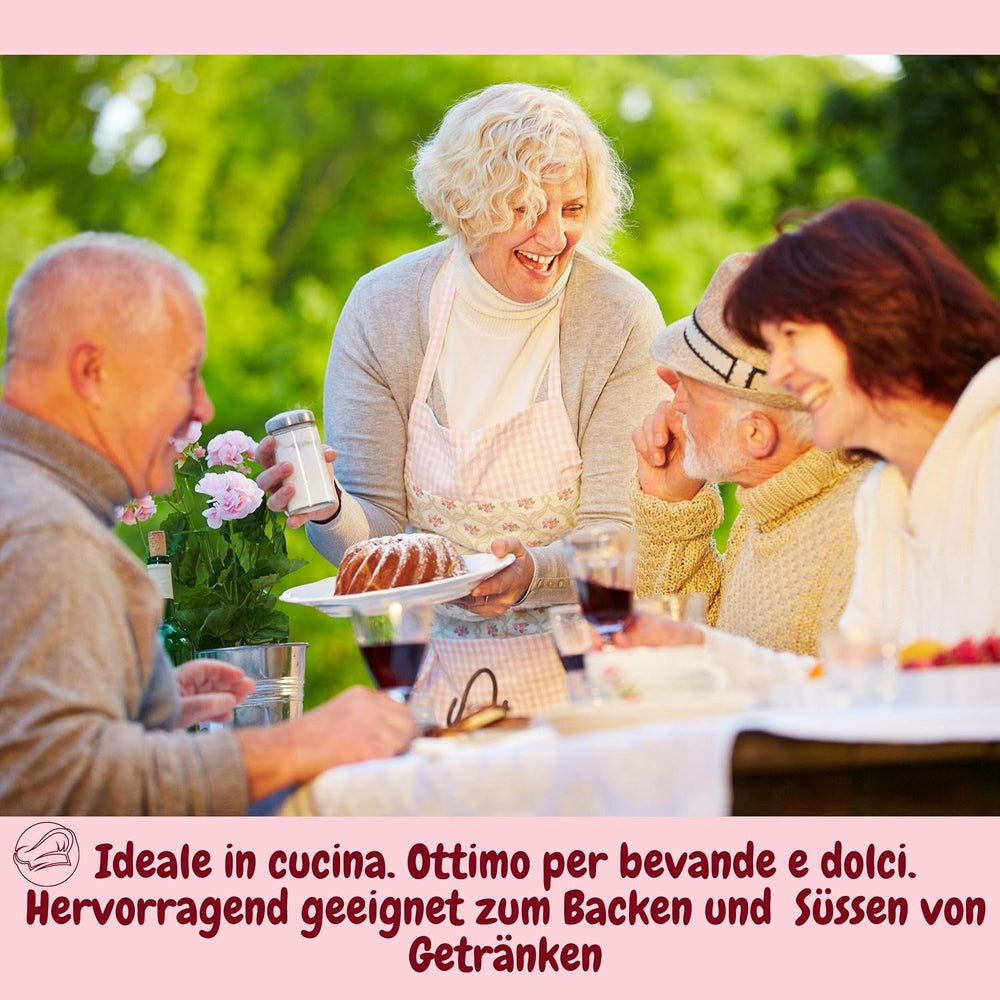 Stevia 1:1 (Erythrit - Stevia) - Natürlicher Zuckerersatzstoff, 1000 G Süßstoffe Naty Shop