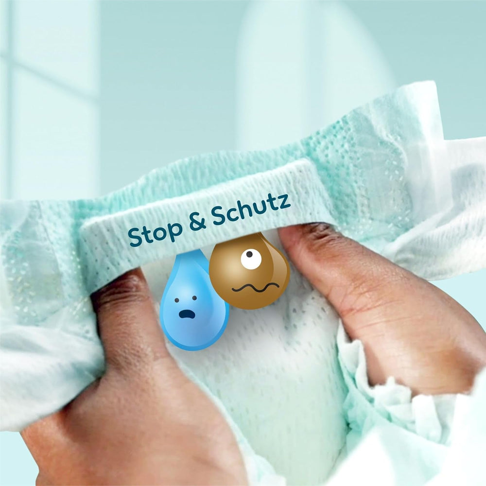 Pampers Premium Protection mărimea 6, 144 scutece, 13 kg-18 kg, protecția noastră numărul 1 împotriva pielii și scurgerilor