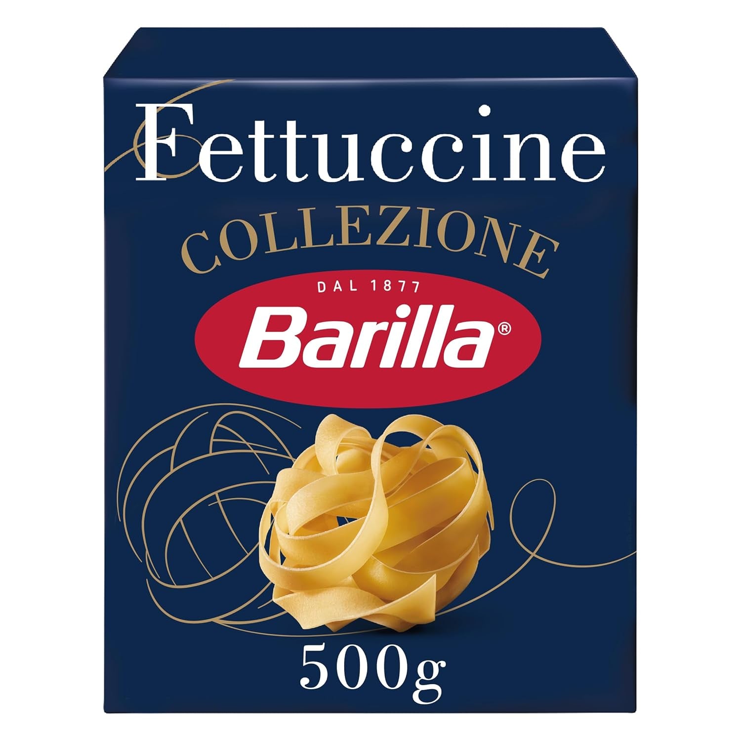 Paste Barilla Collezione Fettuccine, (1 x 500 g) (Pachet de 3)