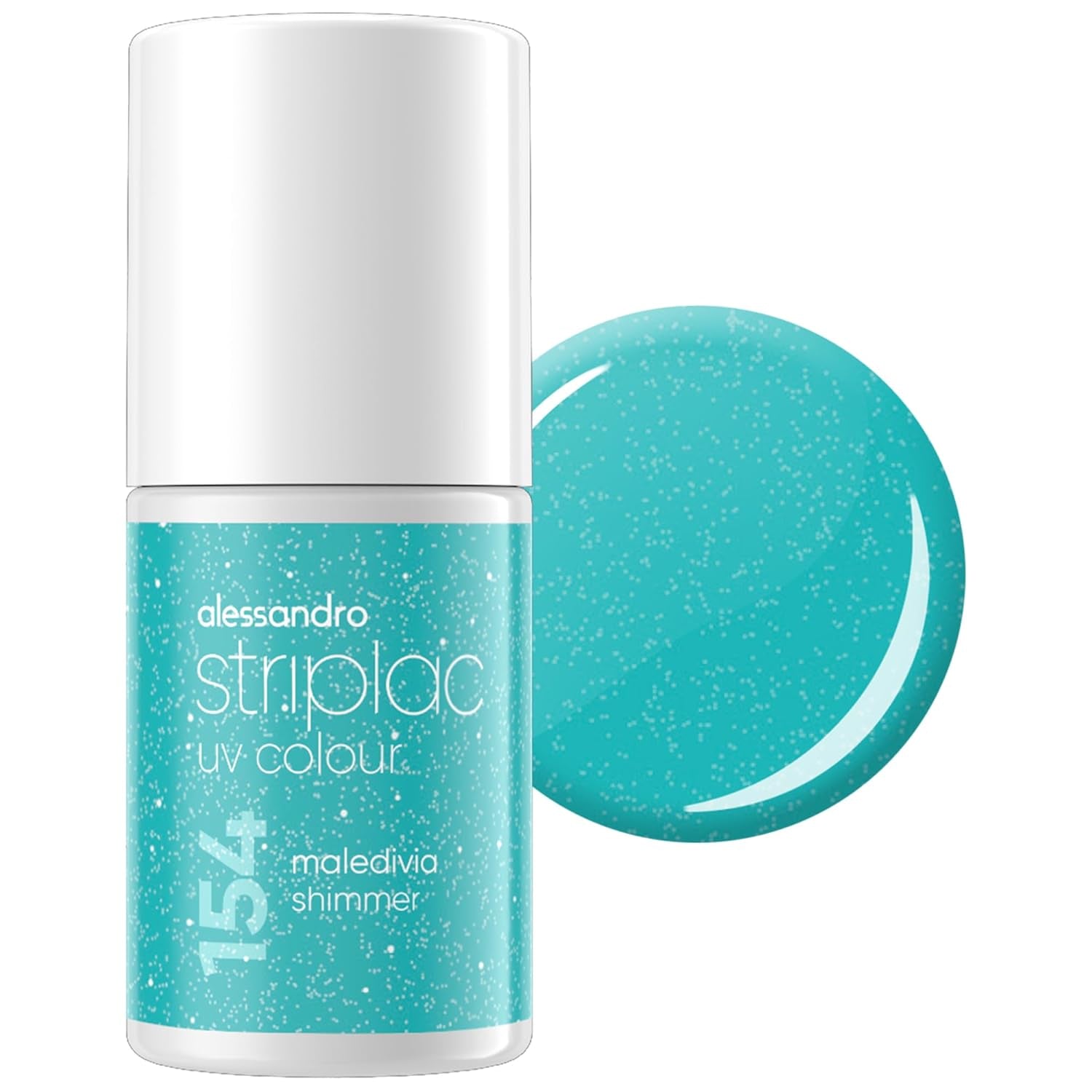 Oja UV alessandro Striplac Lavender Lemonade – Delicată și de lungă durată – Îndepărtare ușoară datorită tehnologiei de îndepărtare – Vegană și cruelty-free – 8 ml