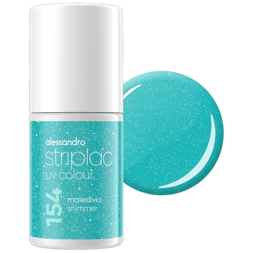 Oja UV alessandro Striplac Lavender Lemonade – Delicată și de lungă durată – Îndepărtare ușoară datorită tehnologiei de îndepărtare – Vegană și cruelty-free – 8 ml