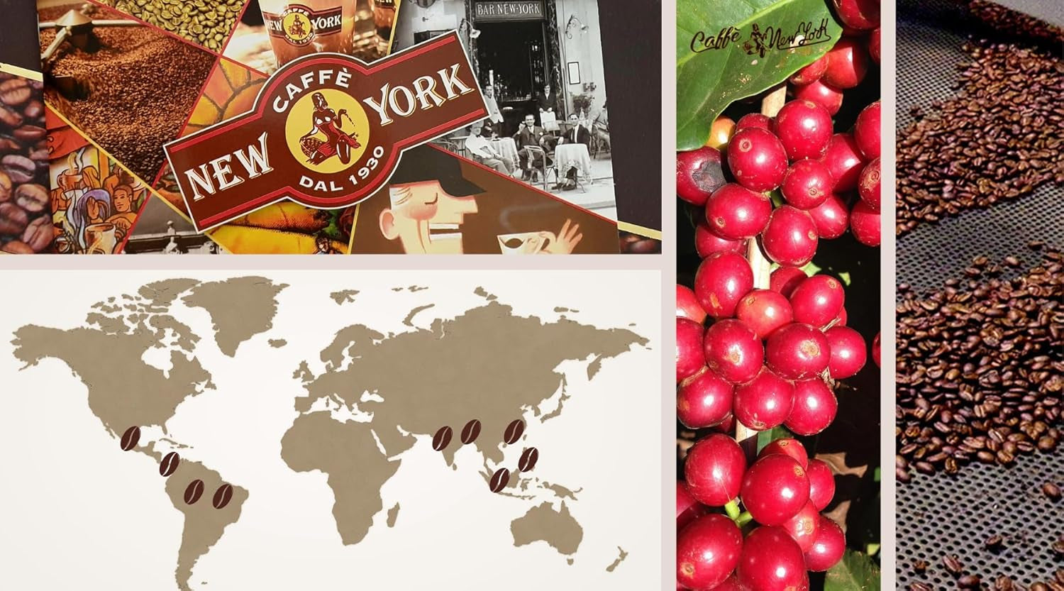 Cafea boabe New York Caffe EXTRA 500g