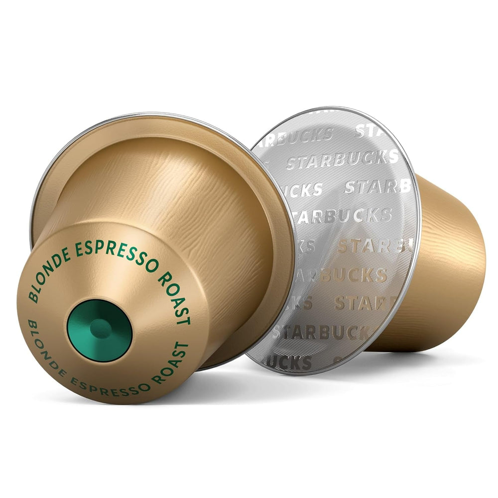 STARBUCKS Blonde Espresso Roast by Nespresso, Helle Röstung, Kaffeekapseln 10 x 10 (100 Kapseln)