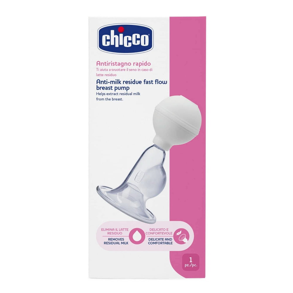 Handpumpe Chicco Natural Feeling, Milchpumpe mit geneigtem Sauger und hermetischem Verschluss, verwandelt sich in eine Babyflasche – 150 ml Lebensmittel- und Stillzubehör Bebe Naty Shop 6-12 Monate