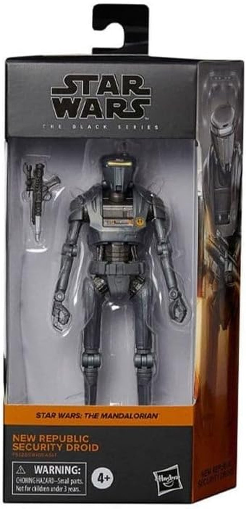 Star Wars Black Series New Republic Sicherheitsdroide, 15 cm große mandalorianische Figur, für Kinder ab 4 Jahren, Actionfiguren Naty Shop