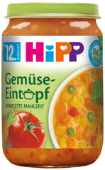 Hipp Bio-Eintöpfe ab 12 Monaten Gemüseeintopf, 250G, 6er Pack (6X250G) Mutter und Kind Naty Shop Standardtitel