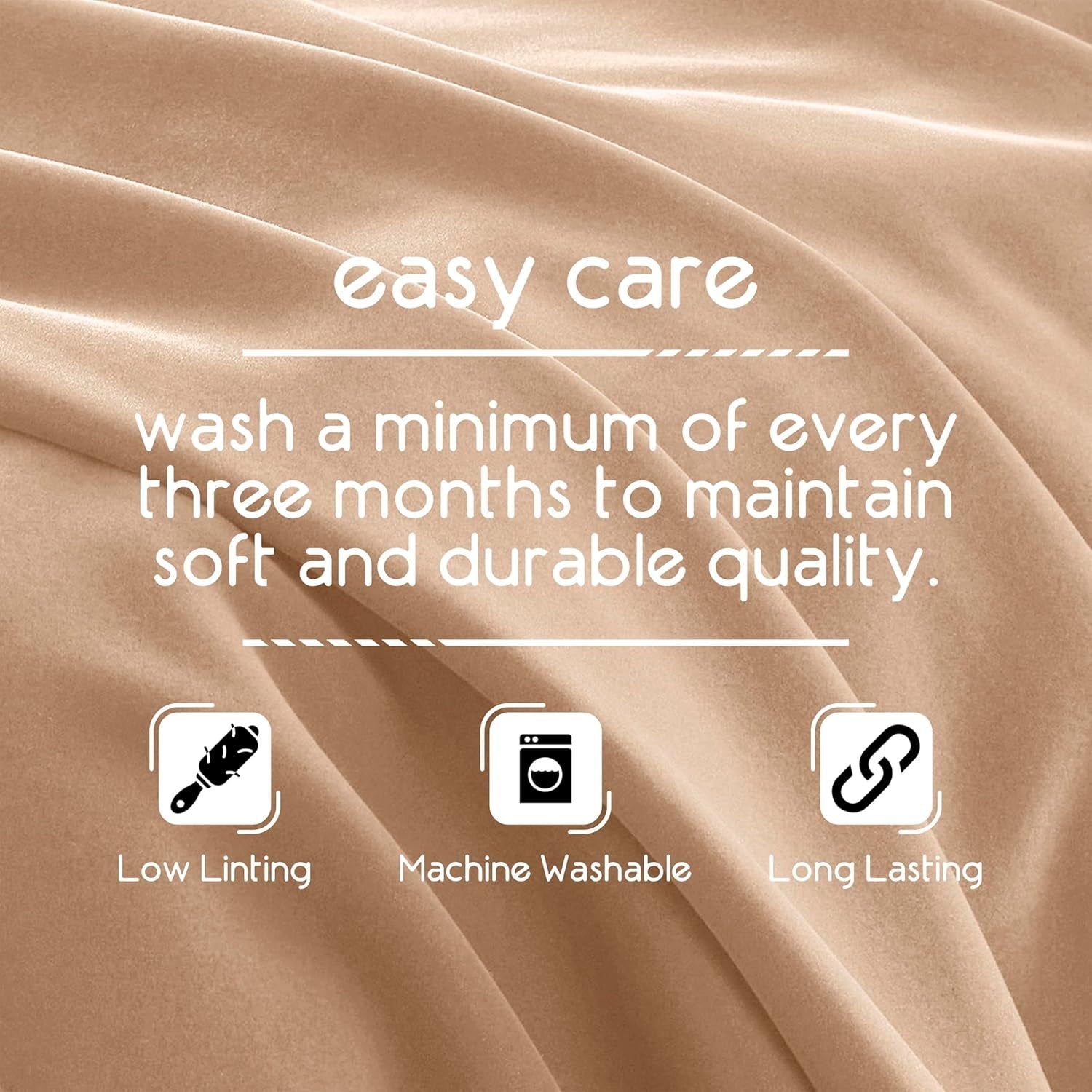 Vellux Original Doppeldecke, hellbraun Bettdecken und Steppdecken Naty Shop