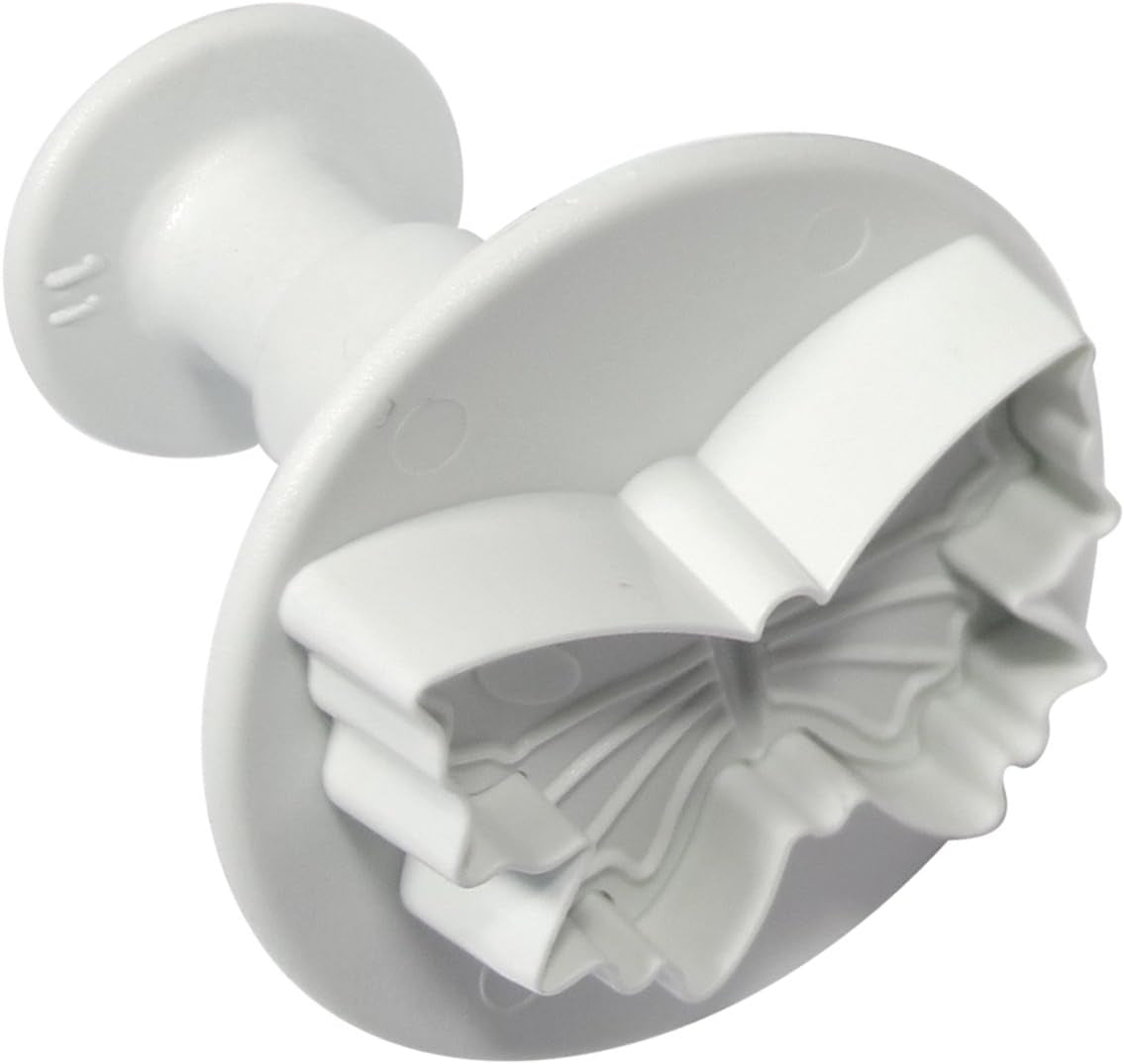 BU910 Cutter de embosare cu motiv fluture, format mic, mediu și mare, plastic, alb, 9 x 2 x 9 cm, 1 unitate