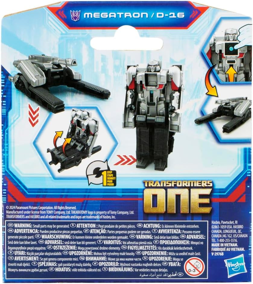 Transformers: One COG Changer Megatron (D-16) Action Figure Action figures Naty Shop
