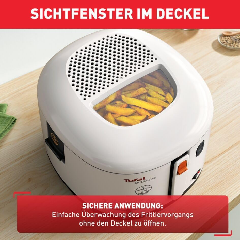 Tefal FF1631 Filtra One Fritteuse, 1.900 W, Kapazität 1,2 kg Haushaltsgeräte Naty Shop