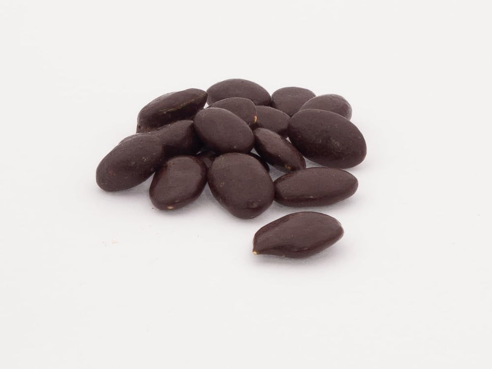 Semințe de dovleac organice Landgarten în ciocolată neagră – Gustare vegană de ciocolată cu semințe de dovleac prăjite – Sursă de magneziu – 1 x 50 g
