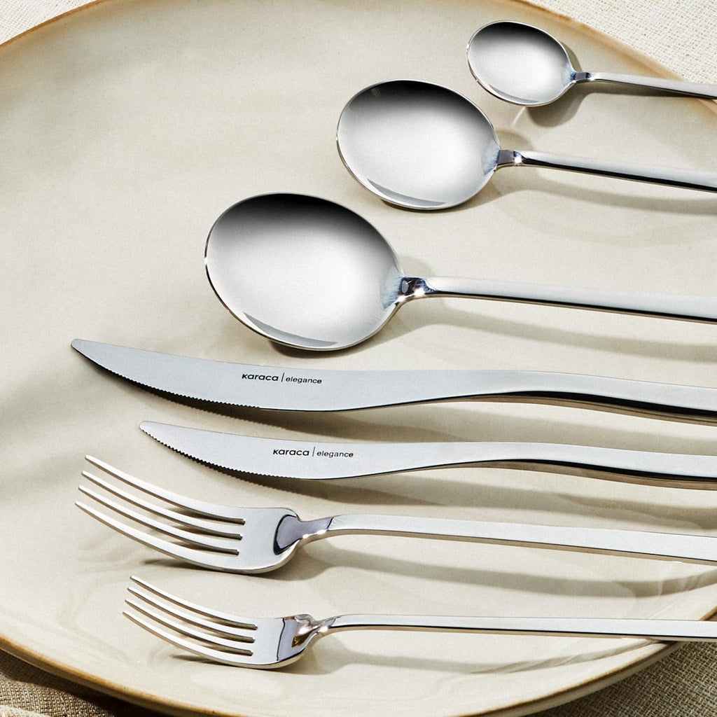 Karaca Amour, set de 84 de tacâmuri pentru 12 persoane Bucatarie Naty Shop