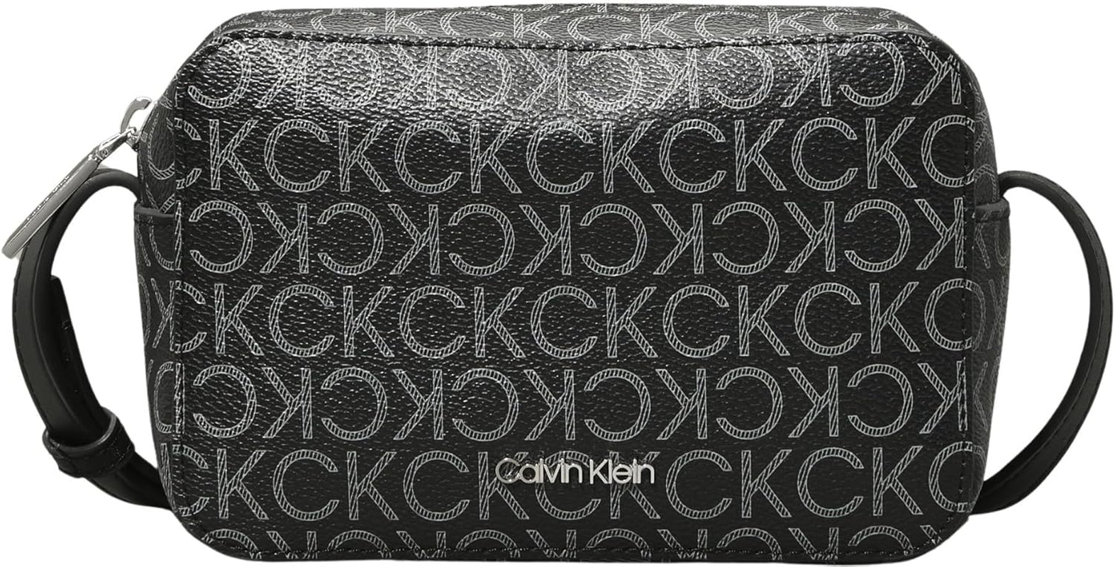 Calvin Klein damă geantă de umăr Ck Must Camera Bag Mono Klein, negru (Black Mono), mărime naturală Genti Femei Naty Shop Titlu implicit