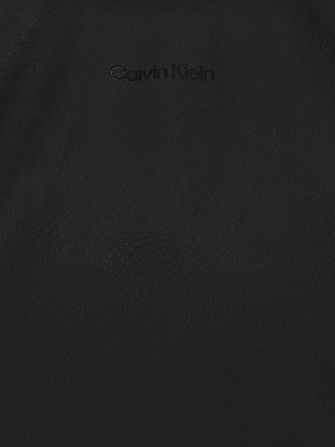 Calvin Klein Ladies Tote Bag Bag Soft Medium Large cu fermoar, Negru (Ck Black), Marime unu Genti Femei Naty Shop