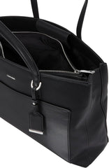 Calvin Klein Women's Shopper Must Medium cu fermoar, Negru (Ck Black), Marime unica Genti Femei Naty Shop