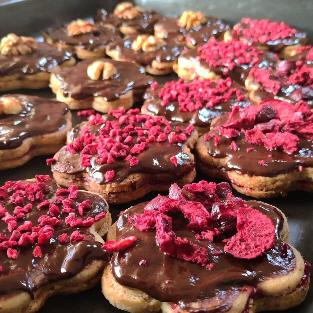 Căpșuni liofilizate | Fructe liofilizate Liofilizate | Fructe uscate fără zahăr Fructe uscate | Căpșuni uscate Liofilizate | Fructe liofilizate (90g) Produse deshidratate Naty Shop