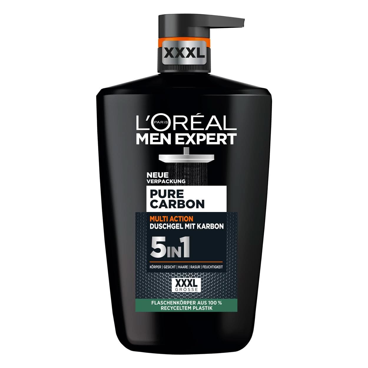 L'Oréal Men Expert XXXL 5In1 Gel de duș și șampon pentru bărbați, 1 litru Naty Shop Default Title