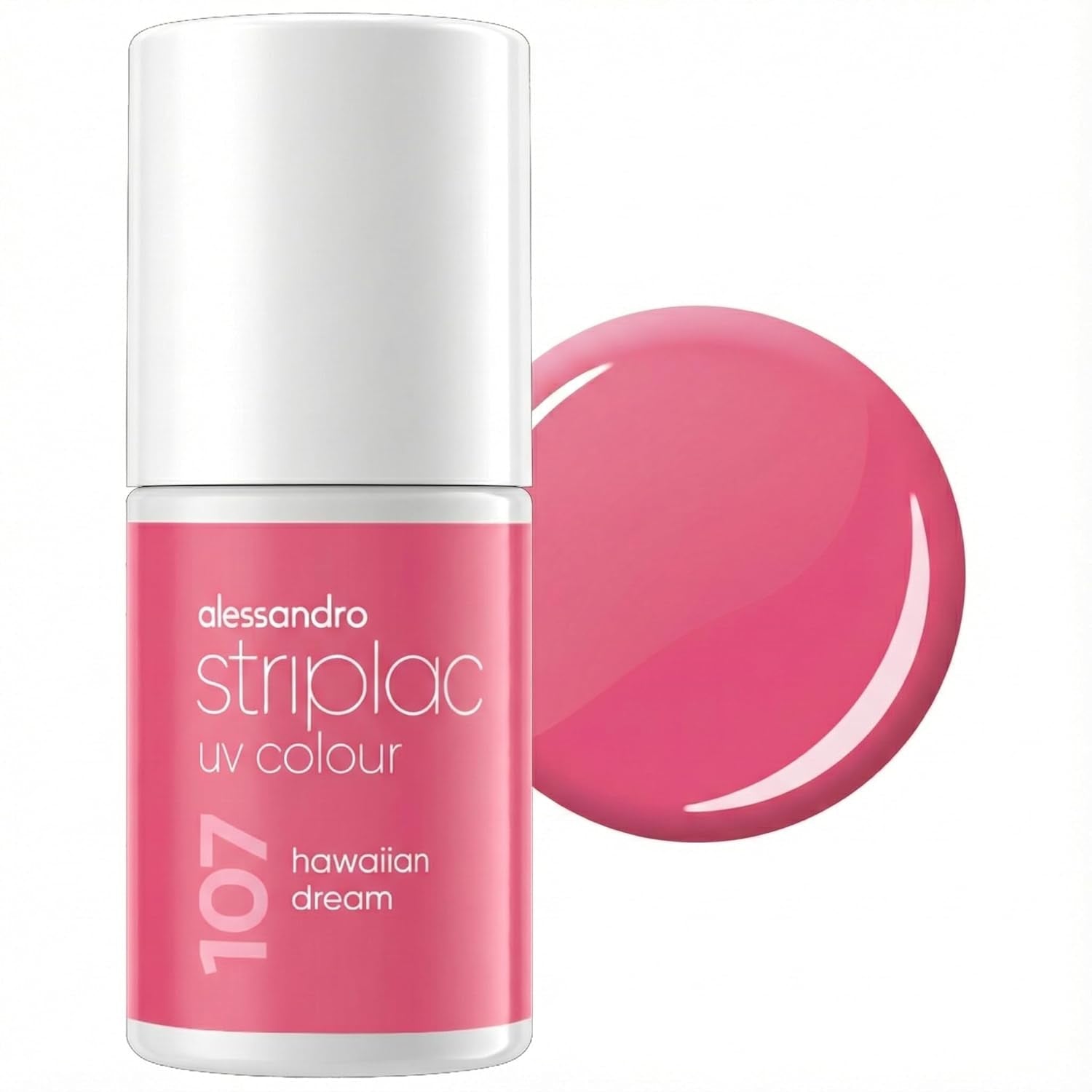 alessandro Striplac UV-Nagellack Lilly Billy – Schonend und langanhaltend – Einfache Entfernung dank Peel-Off-Technologie – Vegan und tierversuchsfrei – 8 ml