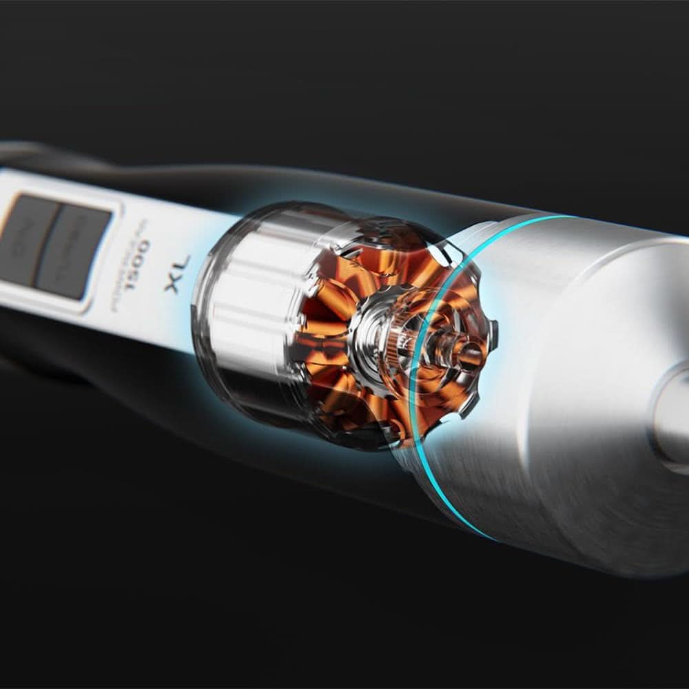 Cecotec Hand- Mixer Powergear 1500 - Klingen Aus Titanium Beschichtung, 21 Geschwindigkeitsstufen, 1500 W, Inklusiv Glas Mit Deckel. (Schwarz Und Edelstahl, XL) Bucatarie Naty Shop