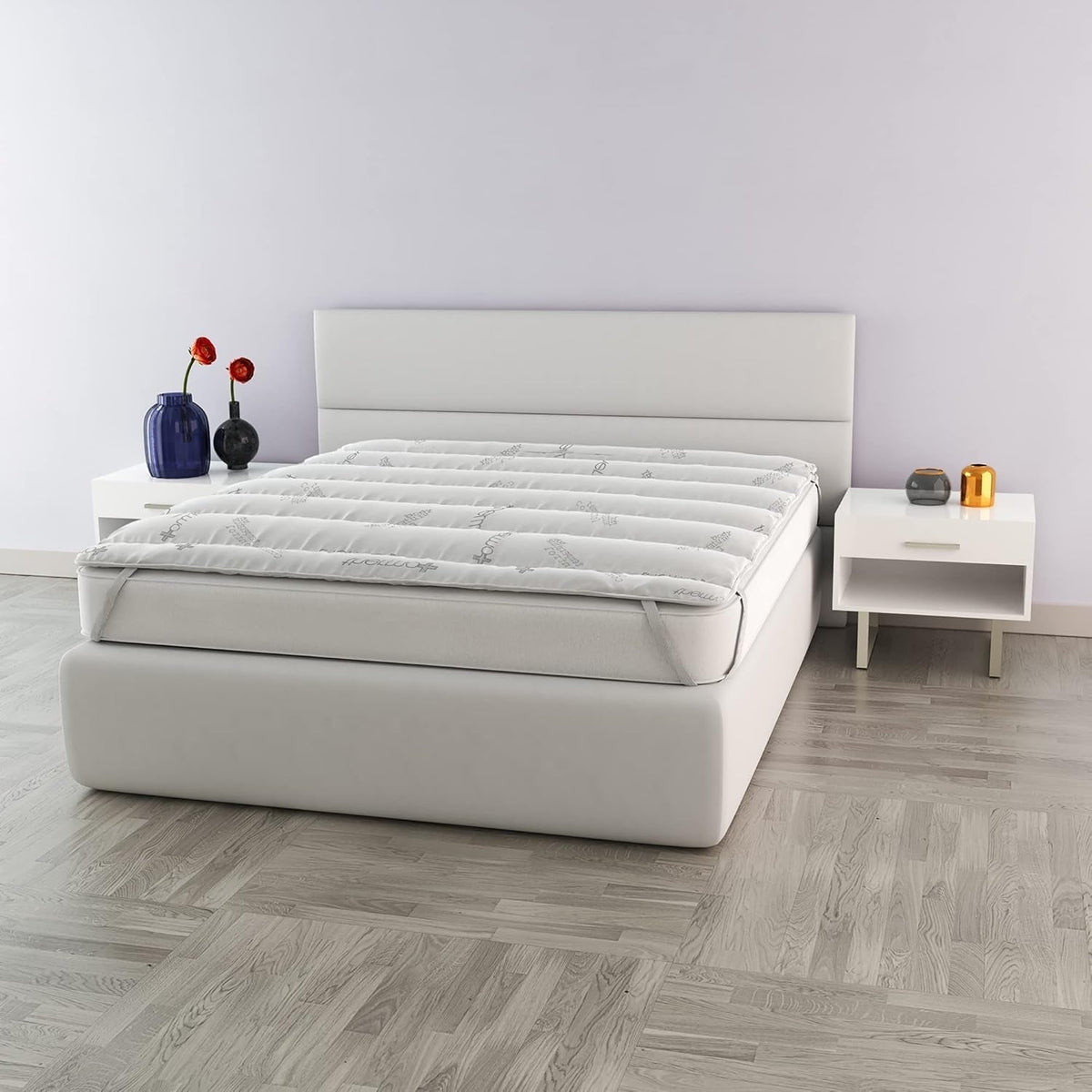 MB Home Italia, Topper, Thermocontrol, Double 160X195 Cm Plapumi si pilote Naty Shop Dublu 160X195 Cm Termocontrol