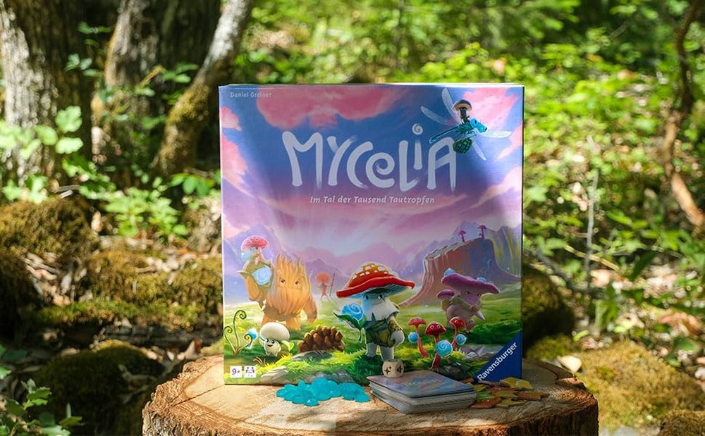 Ravensburger 27489 – Mycelia – Familien-Deckbauspiel, Brettspiel für Erwachsene und Kinder ab 9 Jahren – einfaches Strategiespiel für 1–4 Spieler