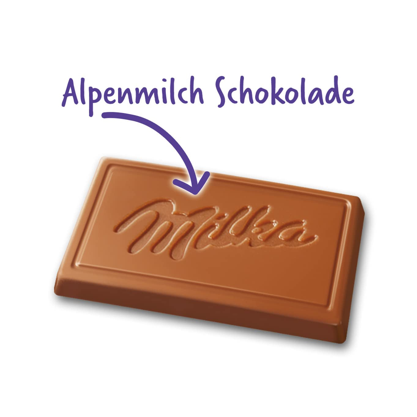 Milka Naps Iepuraș Zâmbitor – Ciocolată de Paște cu lapte alpin într-o cutie cadou încântătoare – 115g