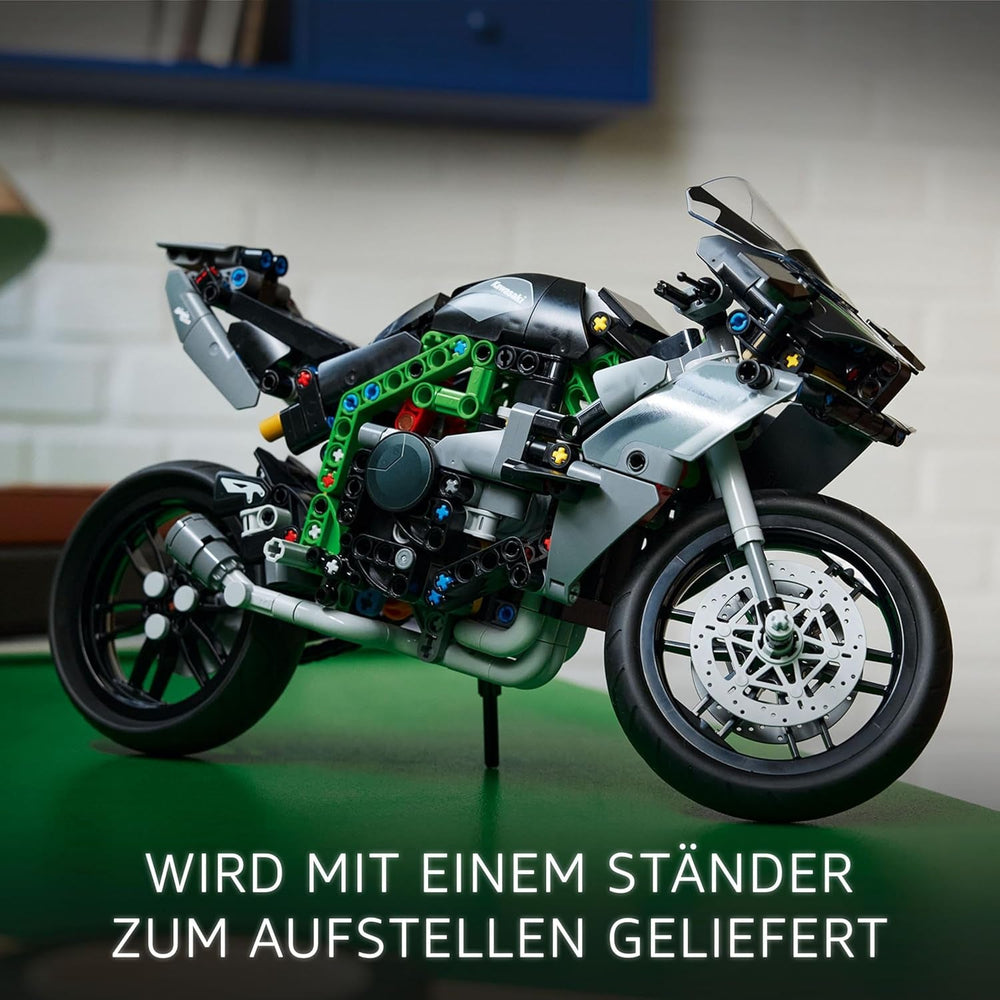 LEGO Technic Kawasaki Ninja H2R Motorrad, Geschenk für Kinder & Erwachsene zum Geburtstag, Dekoration, Spielzeug, Modell für Jungen und Mädchen ab 10 Jahren 42170