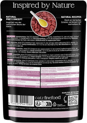 Hrană umedă pentru pisici Catz Finefood Purrrr Sheep Monoprotein nr. 113, pentru pisici cu digestie sensibilă, conținut de carne de 70%, 16 pliculețe a câte 85 g