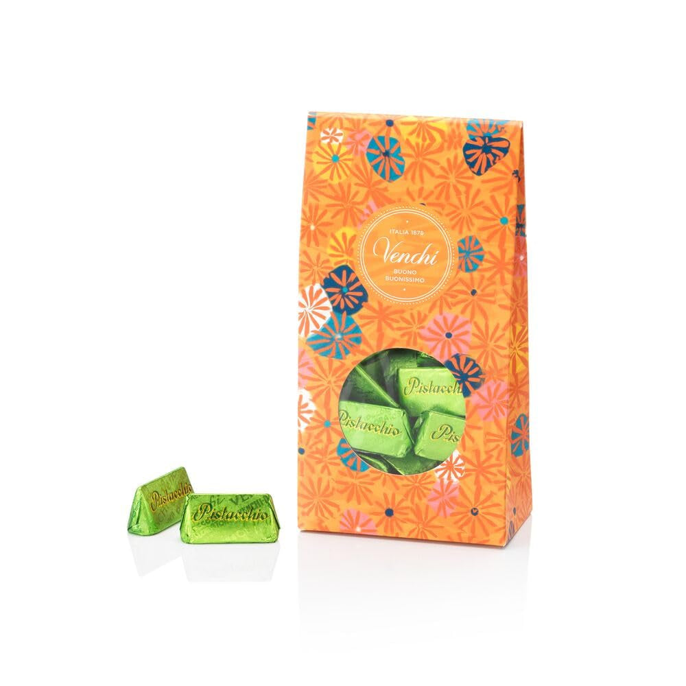 Venchi, Murrine Collection – Geschenkbox mit verschiedenen Pistazienpralinen, 300 Gramm Pralinen Naty Shop Standardtitel