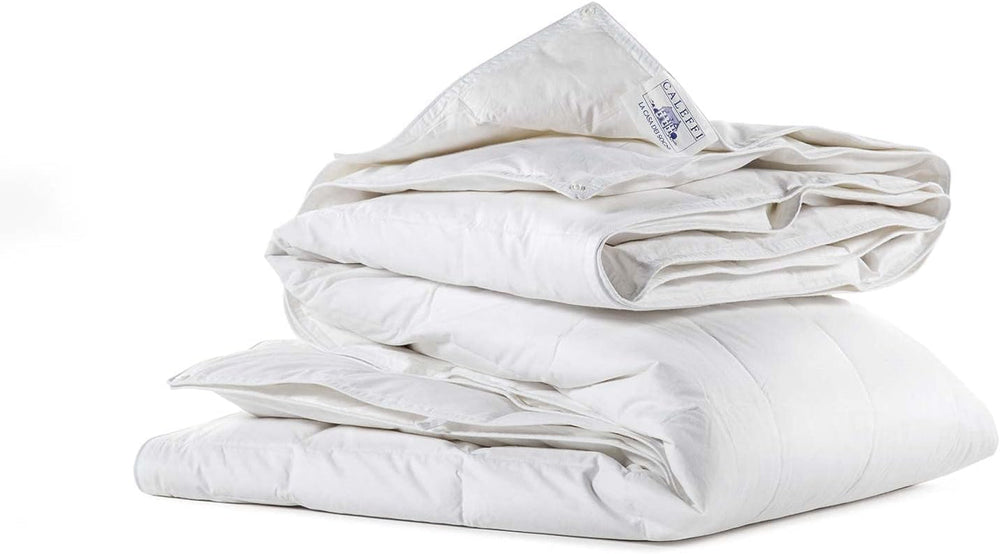 Caleffi 1003479 Plapumă cu patru anotimpuri din bumbac Ghiro pentru pat dublu, o mărime Plapumi si pilote Naty Shop