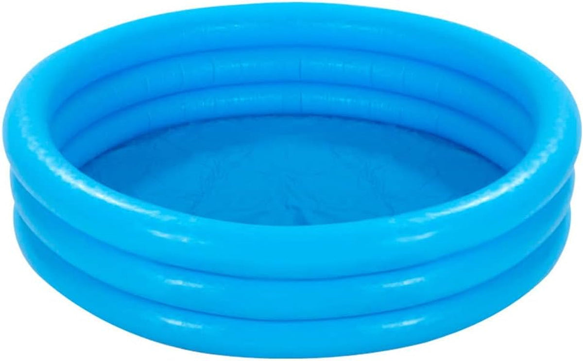 Intex 59416NP - Piscină gonflabilă Crystal Blue, vinil, multicoloră, 114x25 cm
