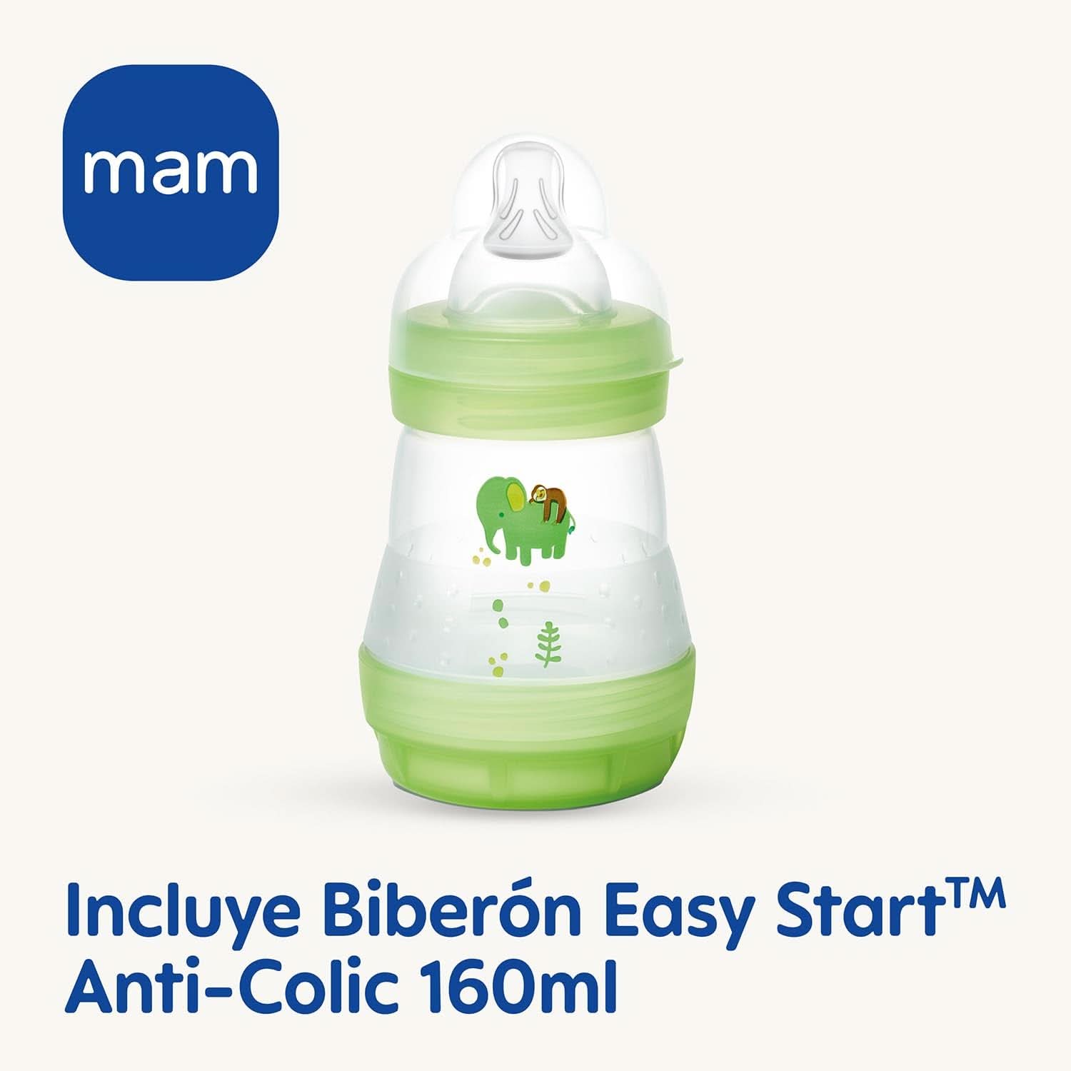 MAM Handmilchpumpe E102 – Milchpumpe für Muttermilch, bequem und effizient. Zubehör Essen und Stillen Bebe Naty Shop