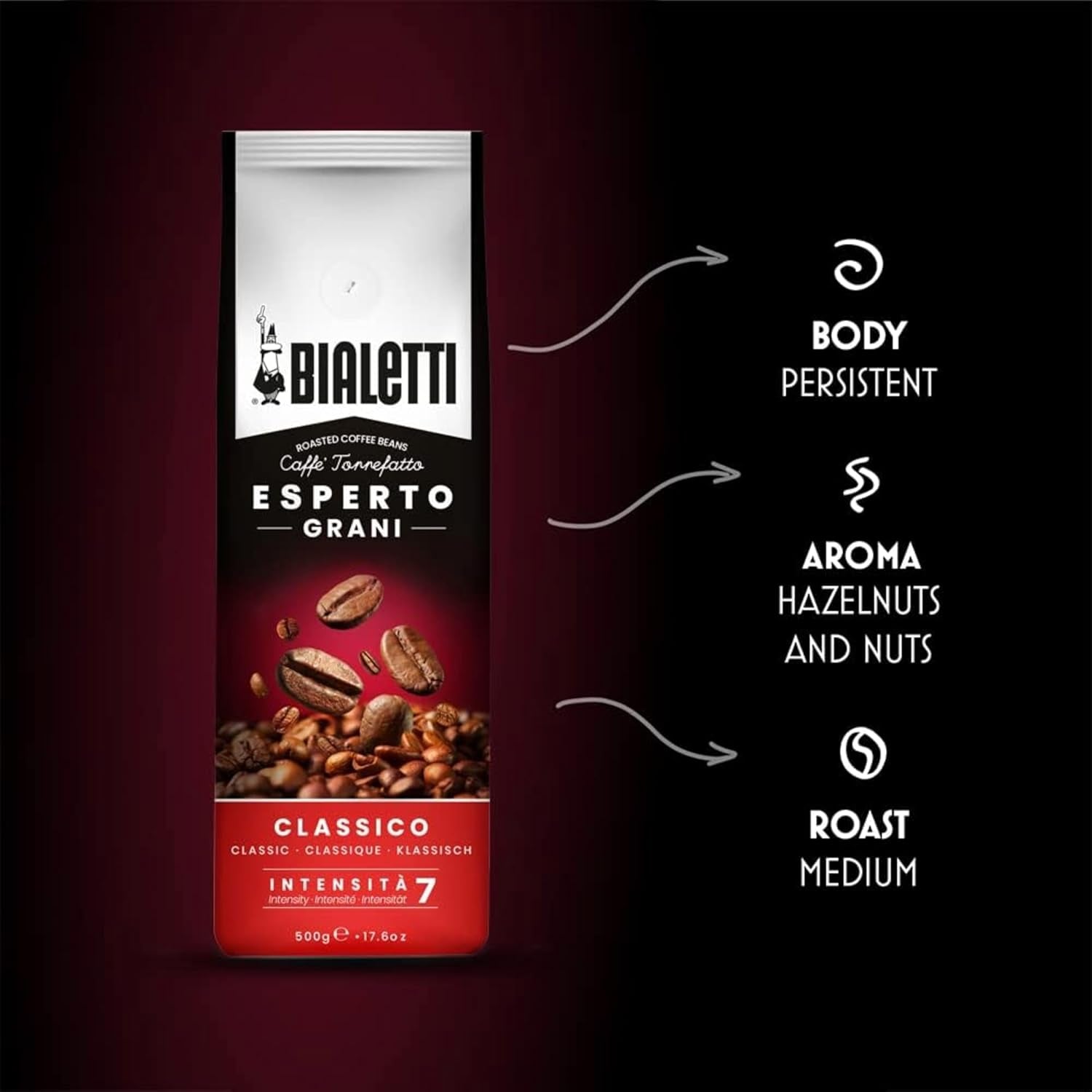Expert Grains, Classico-Kaffeebohnen, 1 KG