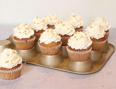 Zenker, Muffinform Durchmesser Ø 7 cm, MOJAVE GOLD Formen und Backbleche Naty Shop