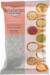 Basmatireis – Premium Langkornreis, 1 kg Packung | Natürlich aromatisch und fluffig | Ideal für Biryani, Pilaw und andere Gerichte | GVO-frei, vegan | Ungeöffnete Verpackung