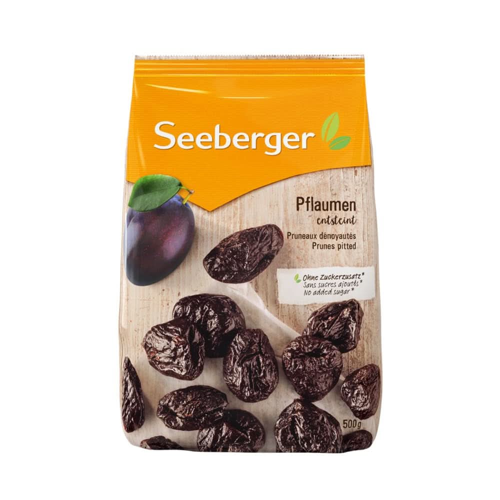 Seeberger, prune uscate foarte mari și gustoase de cea mai bună calitate - foarte dulci și aromate, 13 x 125 grame Produse deshidratate Naty Shop 8 x 500 grame