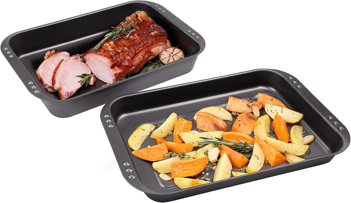 Chg Backform, ILAG Special 2-Schicht Antihaftbeschichtung, Sonstige, Jewells Ca. 28,5 x 23 x 4 cm, 9878-41, Jewells Ca. 28,5 x 23,0 x 4,0 cm Formen und Bleche zum Backen Naty Shop Ofen-Set