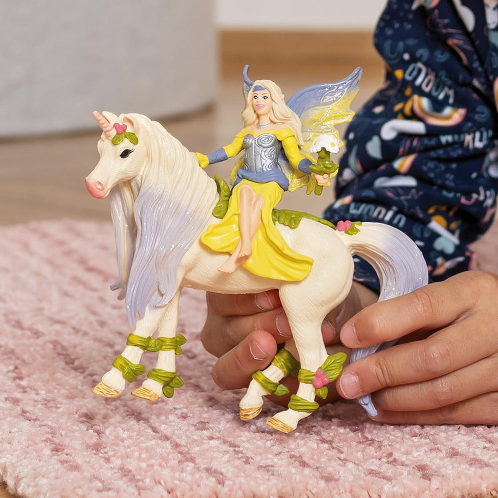 Schleich 70565 Blühendes Einhorn-Gewächshaus für 5-12-Jährige BAYALA – Spielfigur Actionfiguren Naty Shop