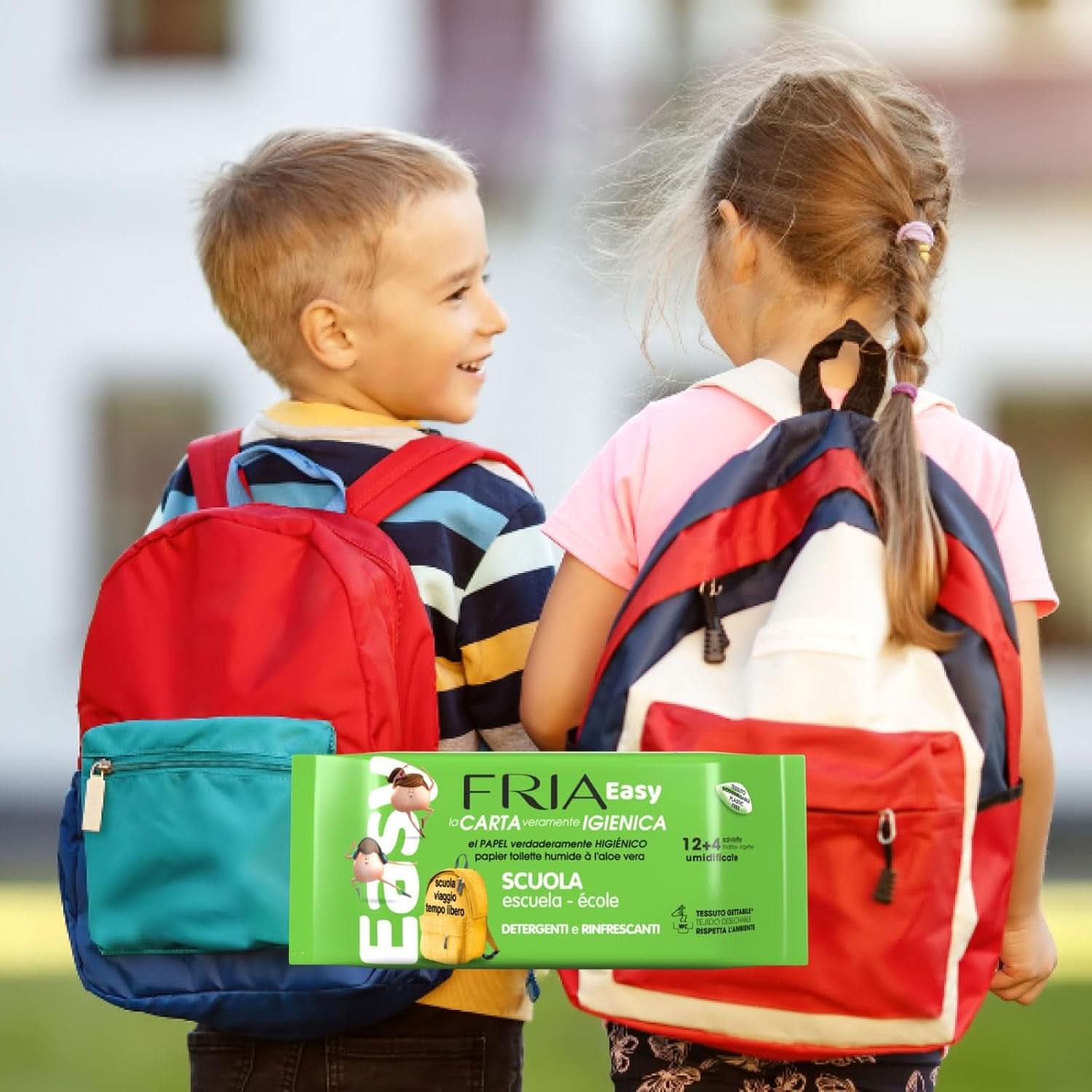 Fria, Toilettenpapier mit Aloe Vera für die Kleinen Baby-Feuchttücher Naty Shop