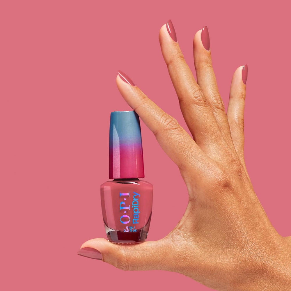 Oja cu uscare rapidă OPI RapiDry™ – Oja vegană, rezistentă la pete și cu uscare rapidă, în diverse culori – 9 ml