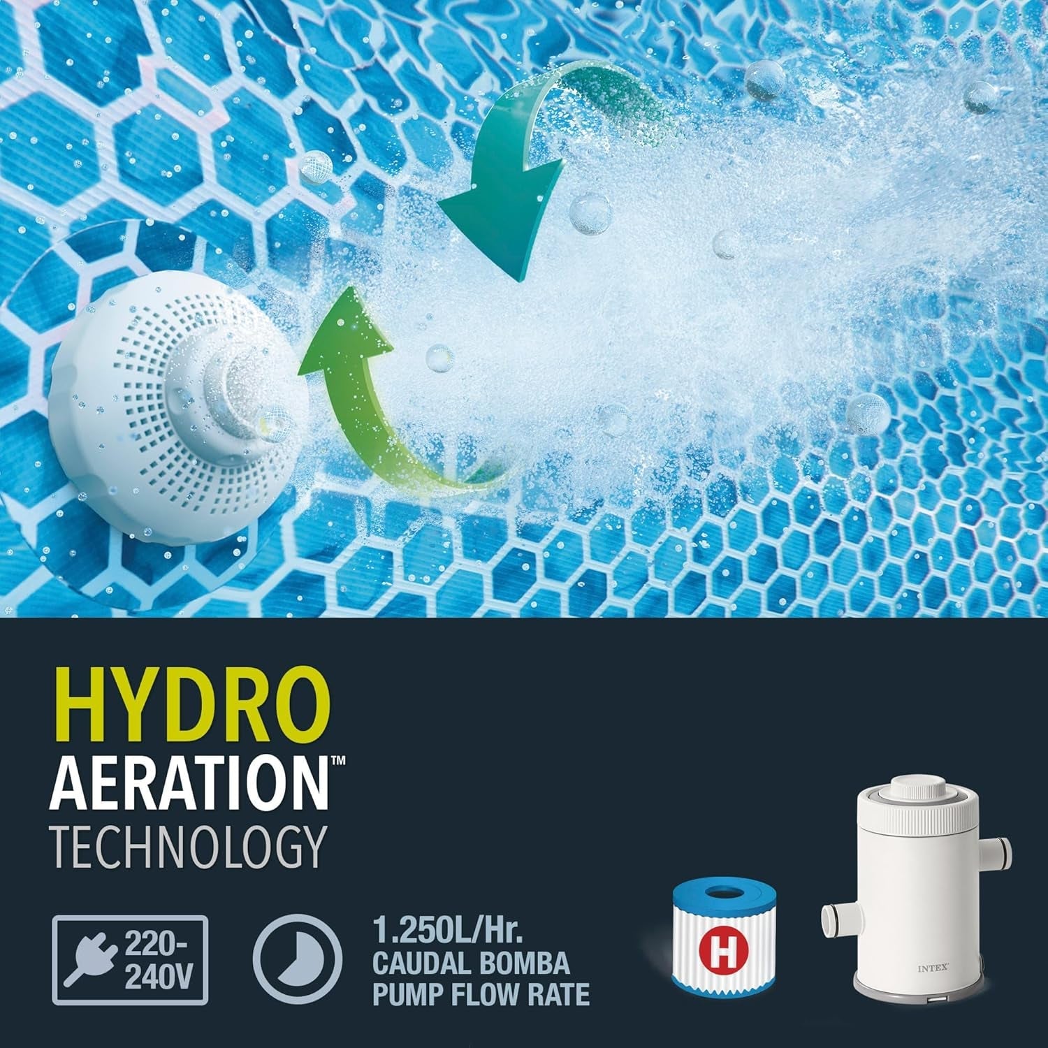 Piscină cu cadru metalic de 3 m x 76 cm cu pompă de filtrare, 4.485 litri, albastră, 305 x 76 cm, 28202UK