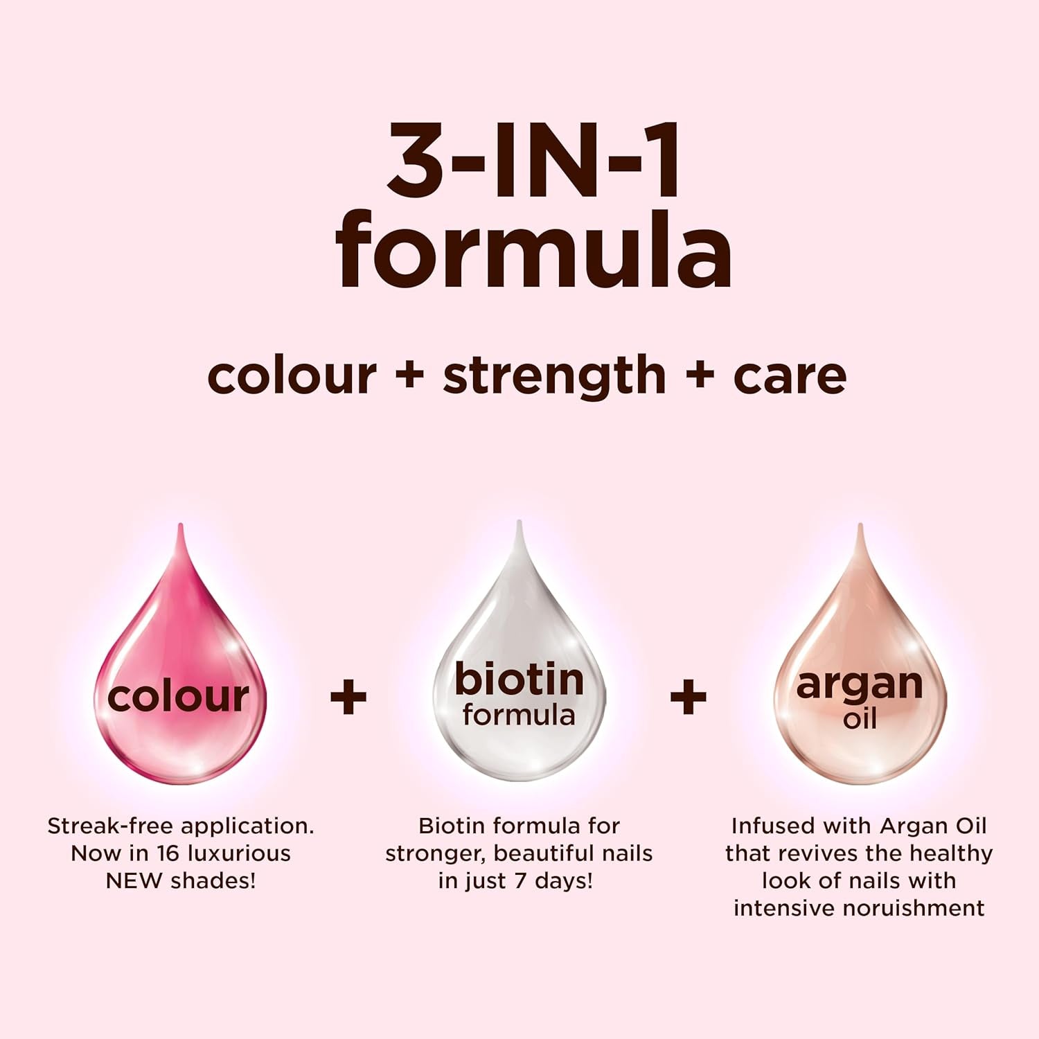 Oja Color Therapy, 400 Confident Queen, Culoare, Întărire, Îngrijire, 14,7 ml